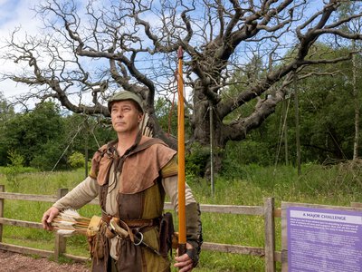 In Britain, the thousand-year-old Robin Hood oak has died due to the heat
