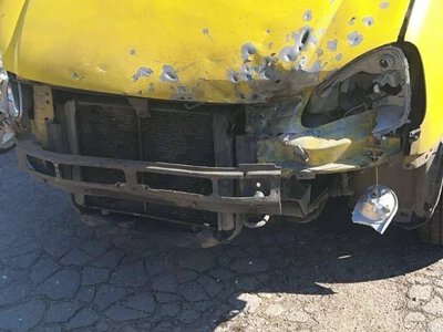 In Kherson, Russians attacked two minibuses, five people injured