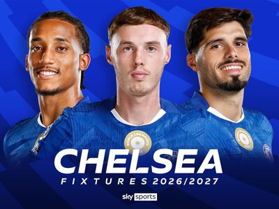 Chelsea: Premier League 2026/27 fixtures and schedule