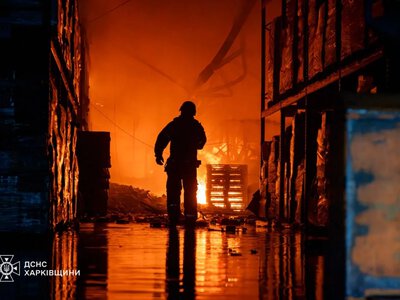 Russian KAB strike on Kharkiv: during debris clearance, fragments of a man's body were found