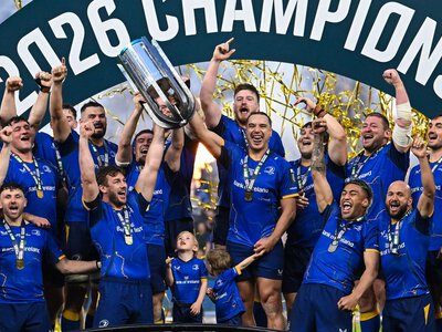 Leinster retain United Rugby Championship after battering Bulls but Caelan Doris an Ireland injury concern