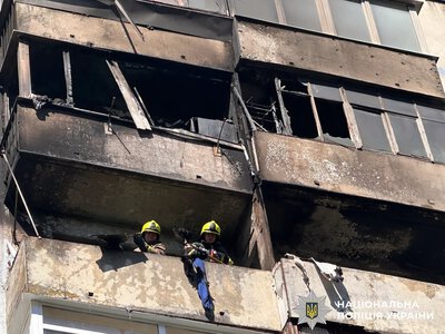 In Rivne, a 10-year-old boy died in a fire in a high-rise building