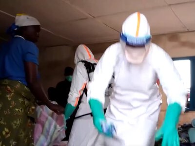 Over 30 deaths recorded in a camp for displaced persons in Congo, some cases linked to Ebola