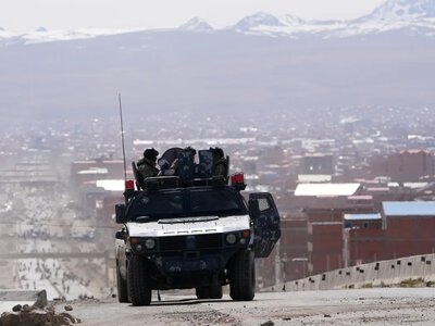 President of Bolivia declares state of emergency due to massive road blockades and fuel shortage