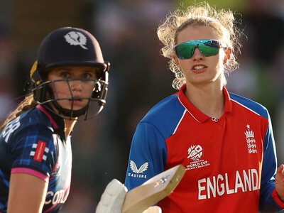 Women's T20 World Cup: Sophia Dunkley and Sophie Ecclestone help England to win against Scotland at Headingley