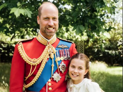 Prince William celebrated his 44th birthday and Father's Day with a new photo with his daughter Charlotte