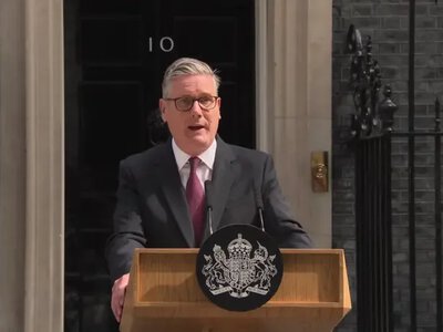 Starmer announced his resignation as Prime Minister of Great Britain