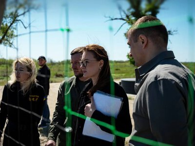 In the Kherson region, over 207 km of anti-drone protection have been installed on key routes