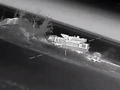 GUR destroyed a Russian Pantsir-S2 air defense missile and gun system in the Zaporizhzhia direction