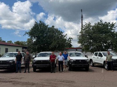Germany donates 12 off-road vehicles to communities in Ukraine's Chernihiv region affected by Russian shelling