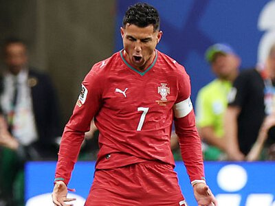 Cristiano Ronaldo hits back at critics who 'retired' him and shuts down Lionel Messi question after starring in Portugal win