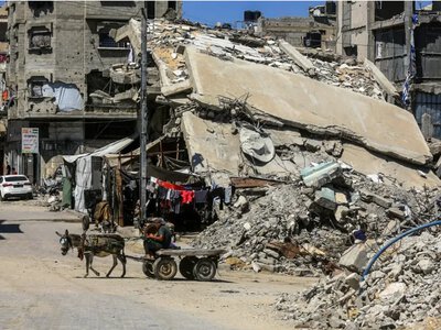 Israeli companies are negotiating the large-scale demolition of buildings in the Gaza Strip