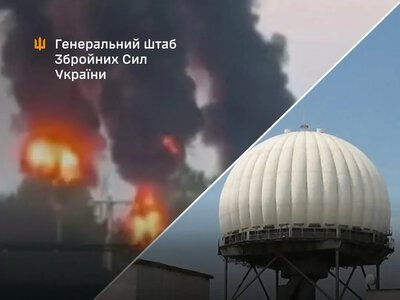 The General Staff confirmed the strike on a Russian oil depot and bridges in the occupied territories