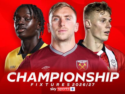 Championship 2026/27 season fixtures, dates, schedule and how to watch 
