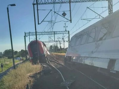 Two passenger trains collided in Poland, there are casualties