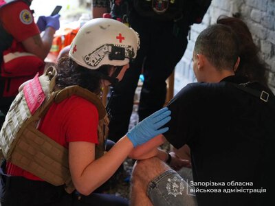 Russia struck Zaporizhzhia in broad daylight, there are wounded