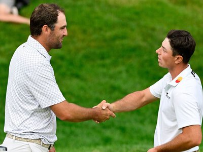 Travelers Championship: Viktor Hovland leads Scottie Scheffler going into final round