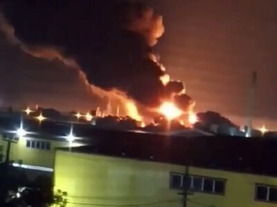 Krasnodar Krai of the Russian Federation attacked by drones - oil refinery under strike