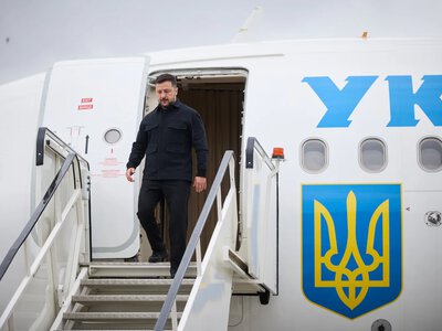 Zelenskyy arrived in Ireland