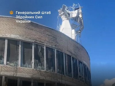 Part of the antennas were hit and destroyed - the General Staff revealed the results of the attack on the Space Communications Center of the Russian Armed Forces