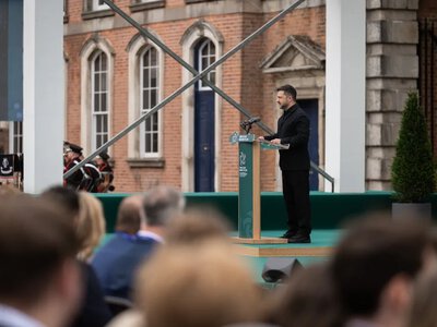 Zelenskyy urgently interrupted his visit to Ireland and warned Ukrainians about the preparation of a massive strike by the russian federation