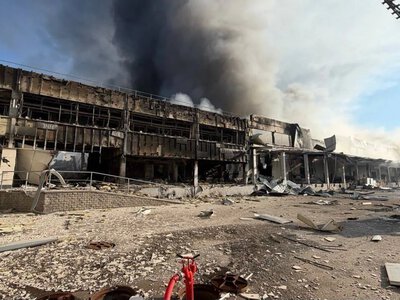Russian strike on Kyiv on July 2 destroyed a warehouse of the Moyo chain