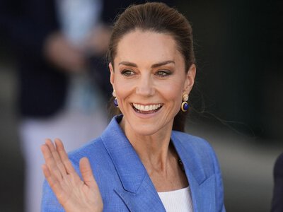 Kate Middleton's Sporty High Ponytail Is Perfect for Taking in Some Tennis