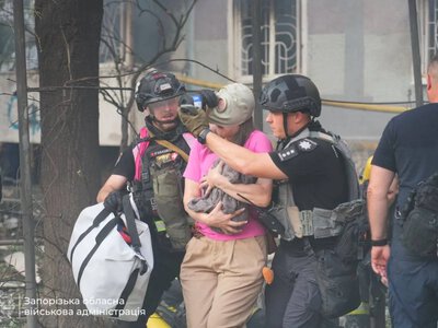 In Zaporizhzhia, the number of wounded due to the Russian attack has increased to 17