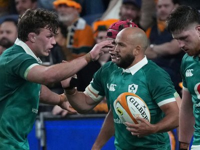 Nations Championship - Australia 31-33 Ireland: Andy Farrell's injury-hit visitors secure madcap comeback win vs Wallabies in Sydney