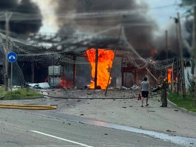 Number of victims in Izium rises to four after russian missile strike on a gas station