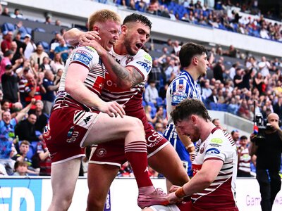 Super League Magic Weekend: Wigan 16-14 St Helens - Warriors secure nail-biting victory in ferocious derby battle with Saints