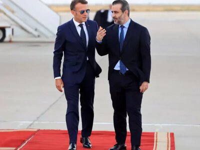 Macron arrives in Syria for the first visit by a French president in nearly two decades