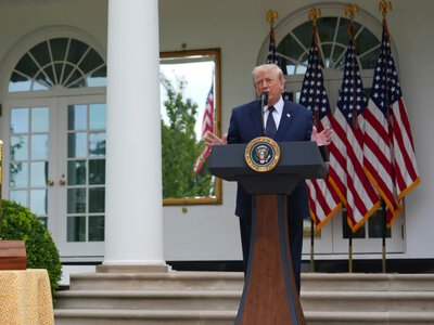 Trump announced that he is building a new helipad at the White House for Marine One