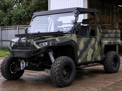 Ukrainian military will receive new three-seat buggy ATC BOLT 1000