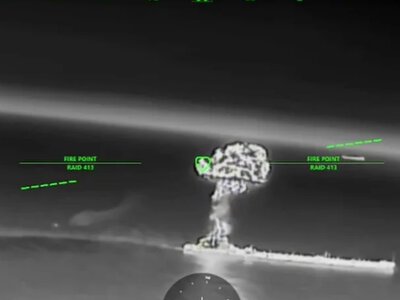 Unmanned System Forces drones have hit 21 Russian shadow fleet vessels in three days
