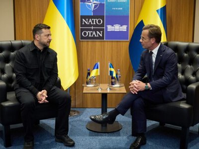 United to win: Zelenskyi and Swedish PM discuss strengthening Ukraine's aviation and air defense systems