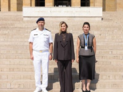 Türkiye's Anıtkabir opens Ukrainian-language audio guide with Olena Zelenska's participation