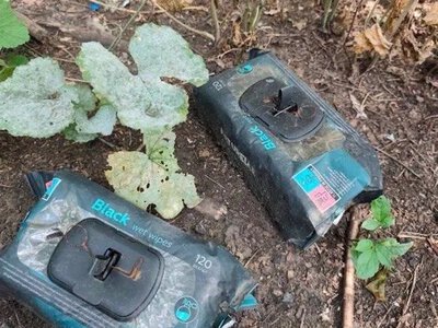 Occupiers in Kherson region disguise homemade explosives in wet wipe packaging
