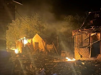 A Russian drone attacked the city of Valky in Kharkiv region, a woman died