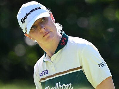 Evian Championship: Charley Hull cards second-round 70 to remain in contention alongside Aki Iwai and Lottie Woad