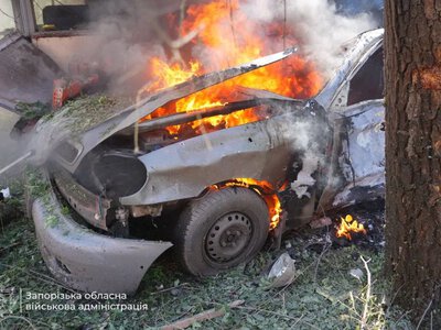 The enemy attacked the center of Zaporizhzhia with aerial bombs: one person killed, four wounded, including a child