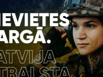 United to win: Latvia launches charity campaign to equip Ukrainian servicewomen