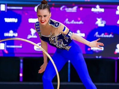 Ukrainian athlete Onofriichuk wins silver at final Rhythmic Gymnastics World Cup stage