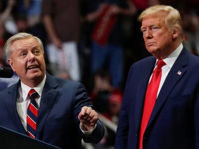 Trump recommended Lindsey Graham's sister to take his place in the Senate