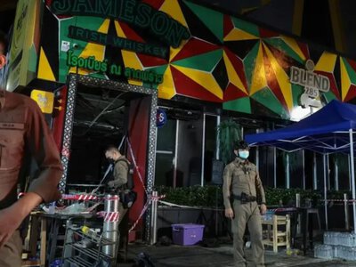 At least 28 people died in a fire at a Bangkok bar, dozens injured