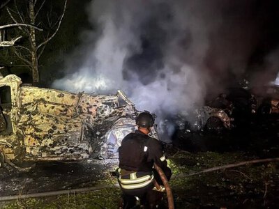 Russian forces strike Kyiv with ballistic missiles overnight