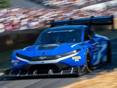 Ford Super Mustang Mach-E electric car becomes the fastest at Goodwood