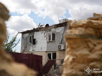 Russian missile strike on Odesa region kills woman, one other person injured