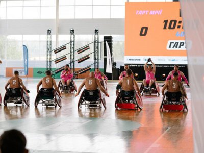 Lviv region hosts national wheelchair rugby competition for second time