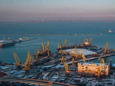 Russia struck a port in the Odesa region and damaged a civilian vessel flying the flag of the Marshall Islands